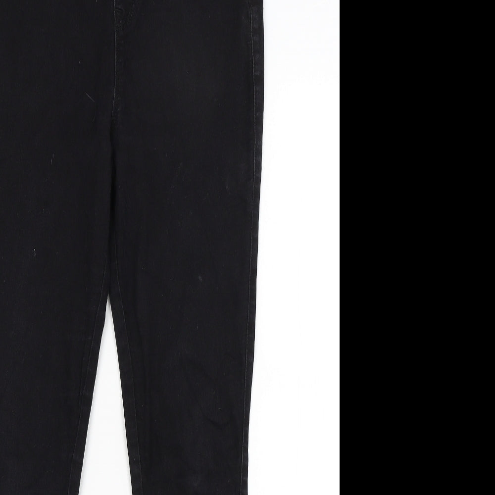 Denim Co Womens Black   Skinny Jeans Size 12 L27 in