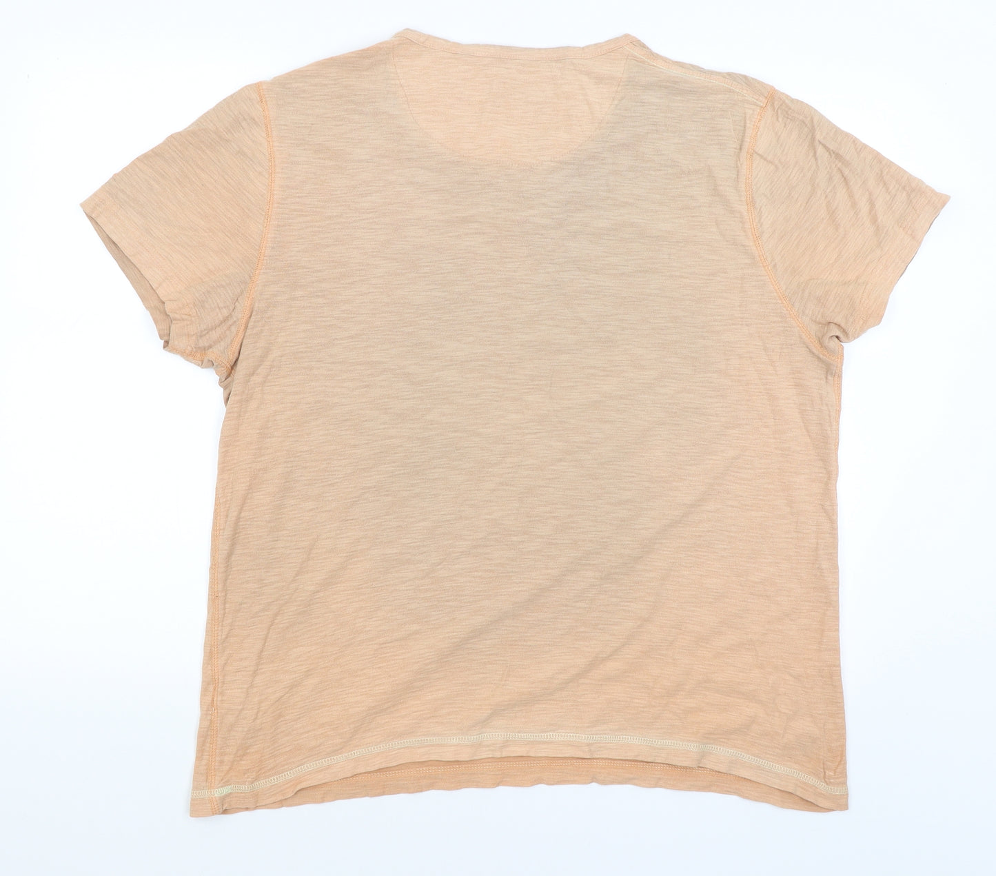 Mantaray Mens Orange    T-Shirt Size L