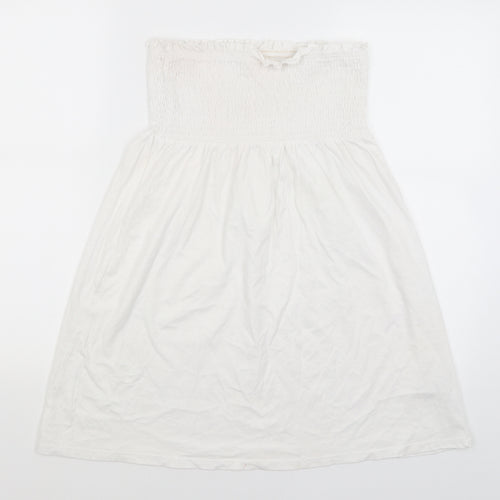 South Womens White   A-Line Skirt Size 8