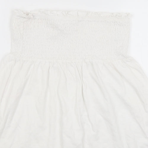 South Womens White   A-Line Skirt Size 8