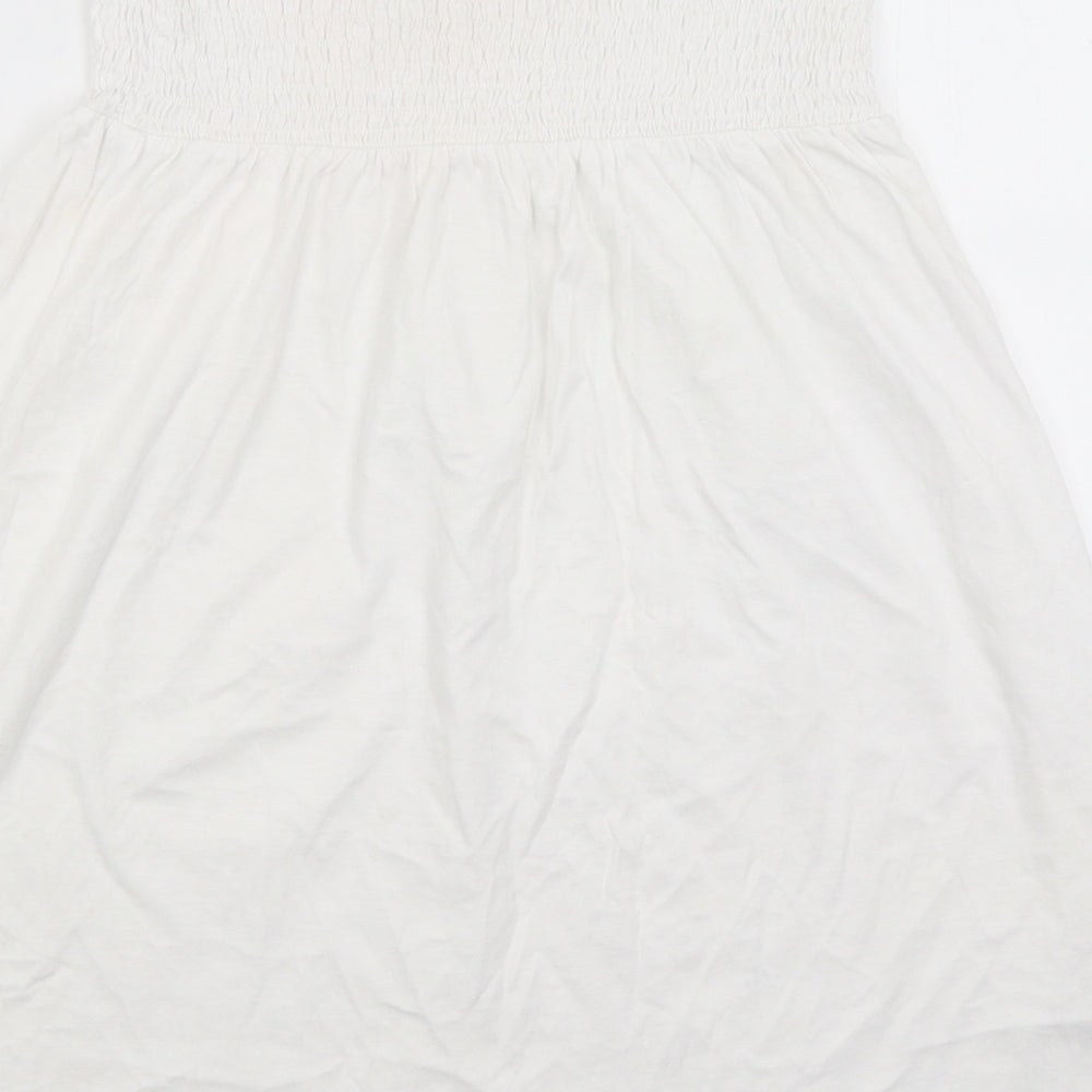 South Womens White   A-Line Skirt Size 8