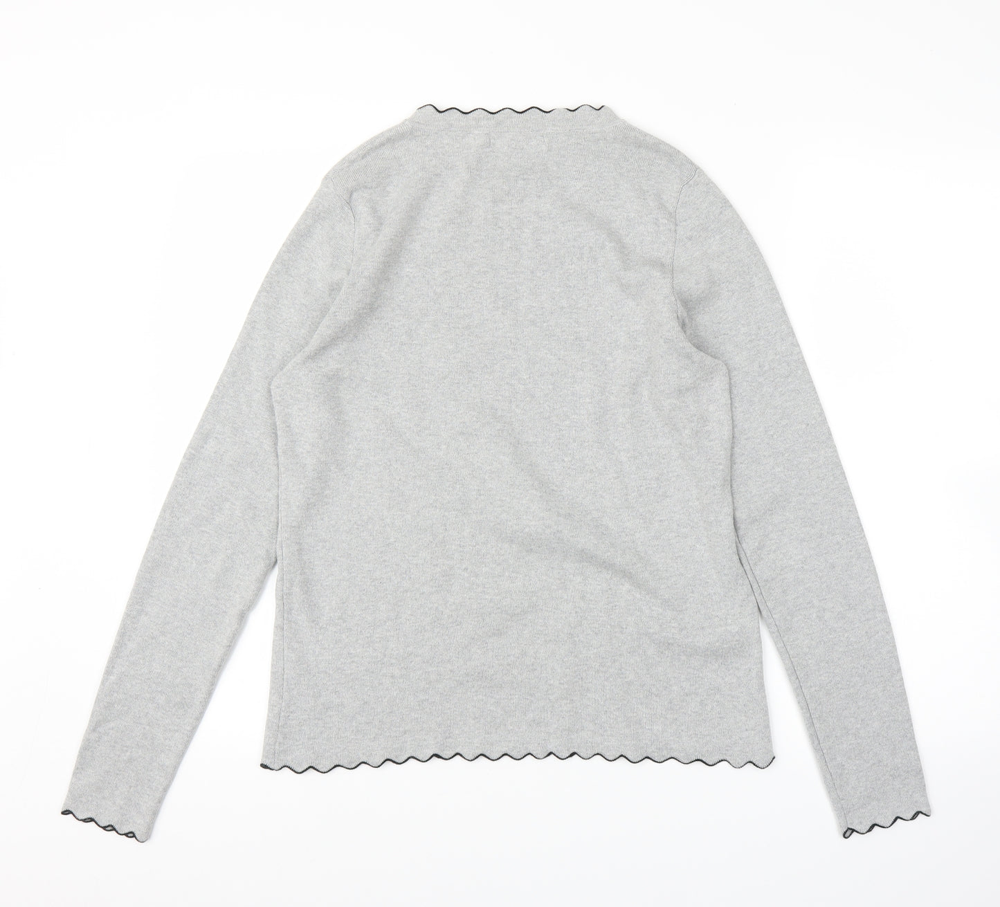 Mango Womens Grey   Pullover Jumper Size L