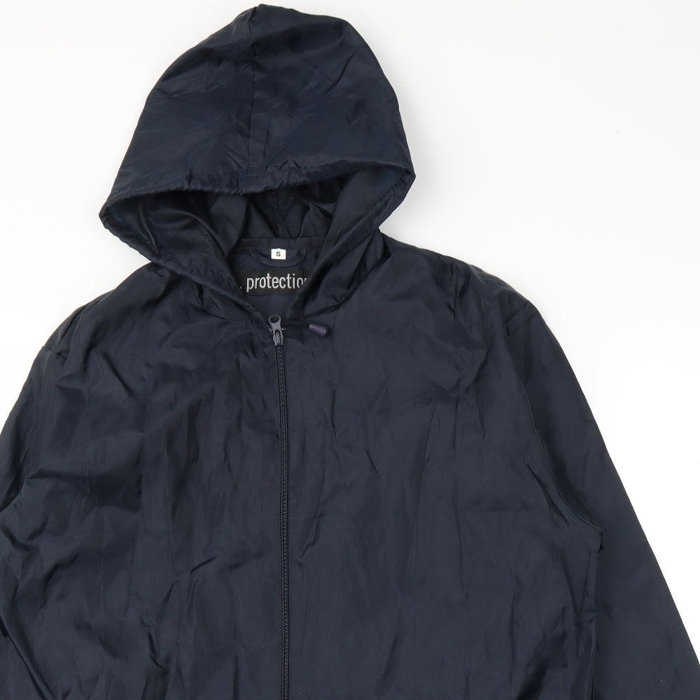 Protection Mens Blue   Rain Coat Coat Size S