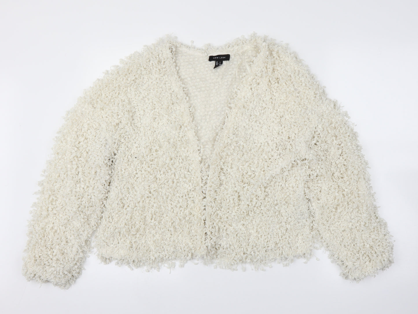 New Look Womens Ivory   Cardigan Jumper Size L