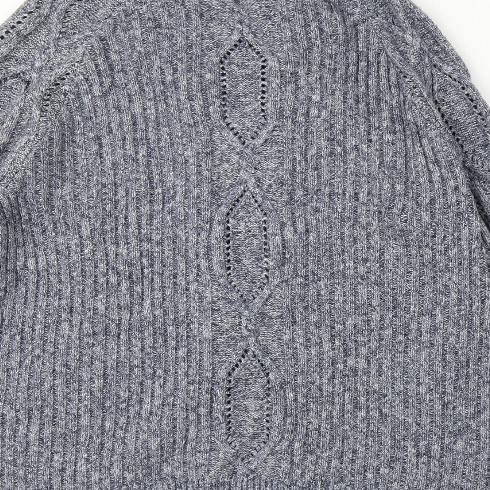 Laura Ashley Womens Grey   Cardigan Jumper Size 16