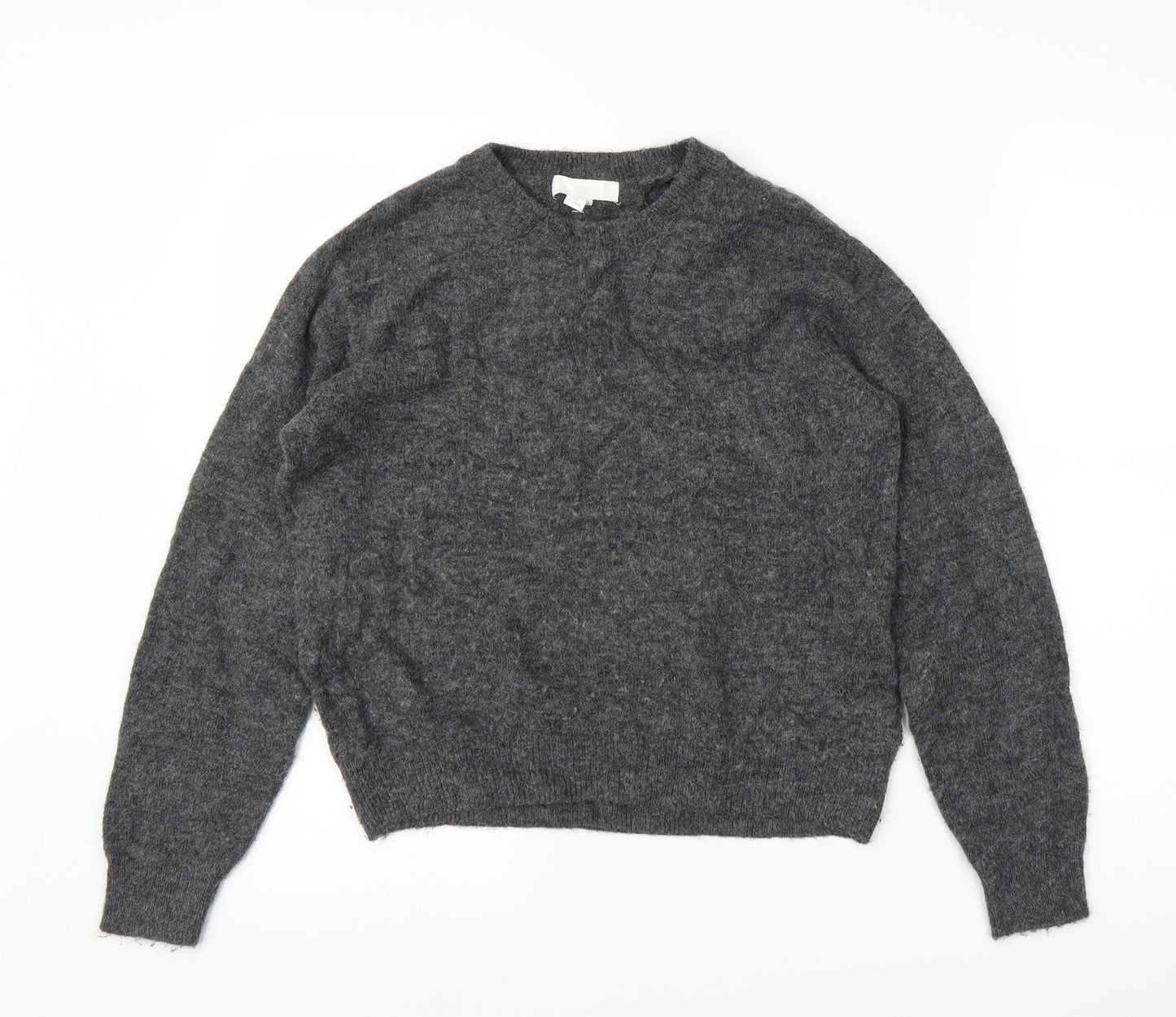 H&M Womens Grey   Pullover Jumper Size XS
