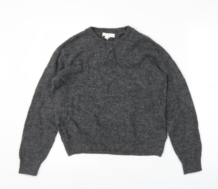 H&M Womens Grey   Pullover Jumper Size XS