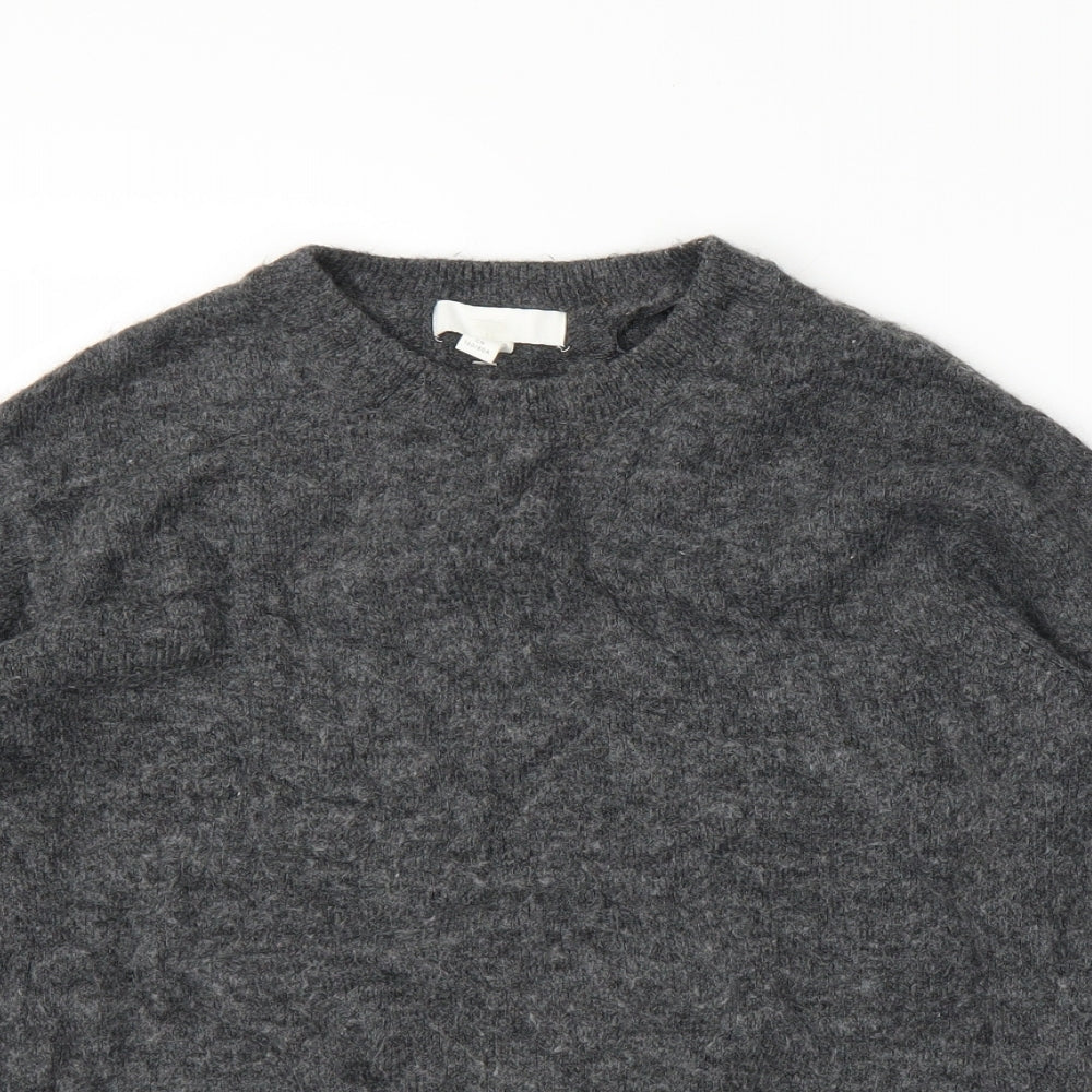 H&M Womens Grey   Pullover Jumper Size XS