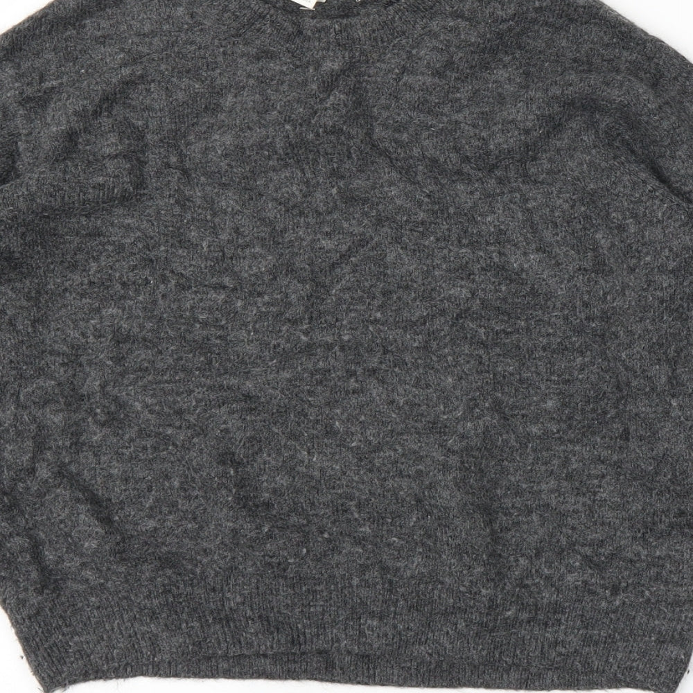 H&M Womens Grey   Pullover Jumper Size XS