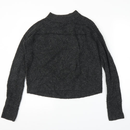 H&M Womens Grey   Pullover Jumper Size S