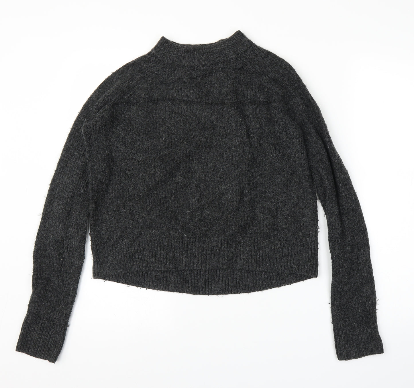 H&M Womens Grey   Pullover Jumper Size S
