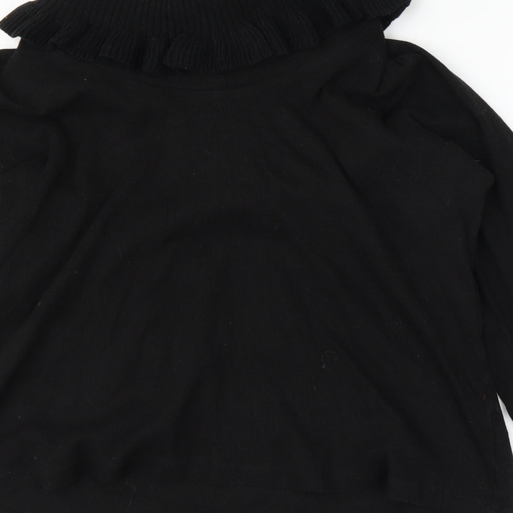 Preworn Womens Black   Pullover Jumper Size M