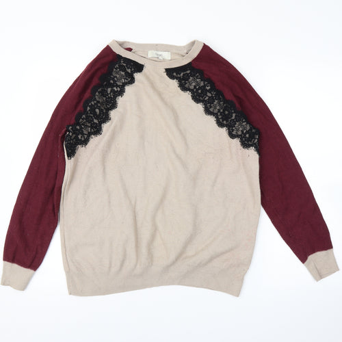 NEXT Womens Beige   Pullover Jumper Size 16