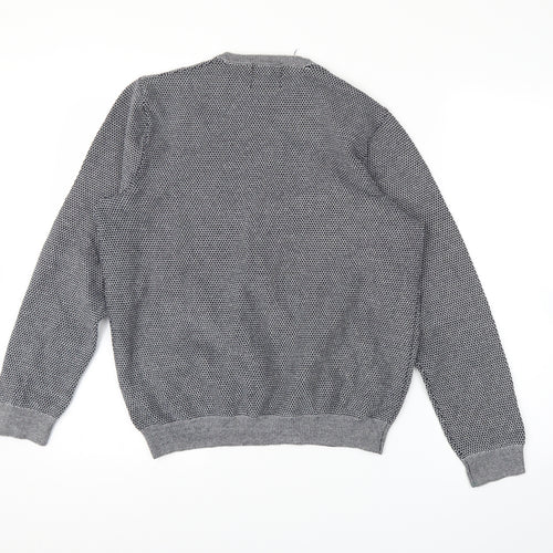 M&S Mens Grey   Pullover Jumper Size M