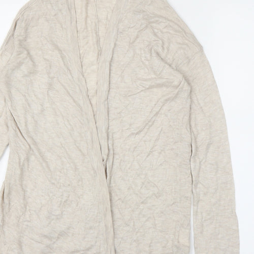 H&M Womens Beige   Cardigan Jumper Size S