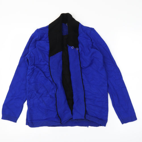 Preworn Womens Blue   Cardigan Jumper Size M