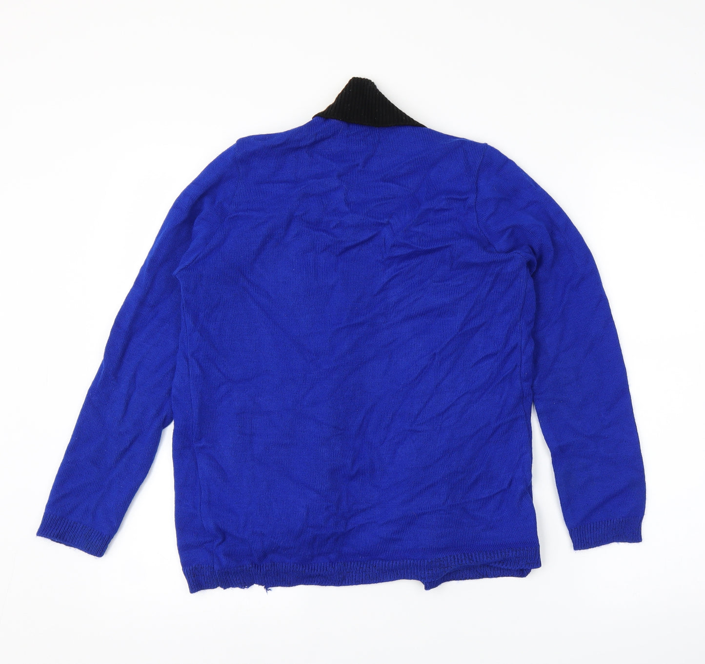 Preworn Womens Blue   Cardigan Jumper Size M