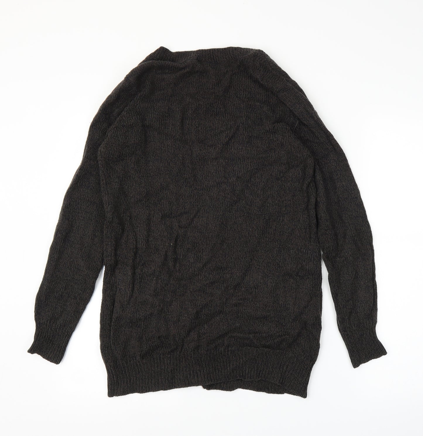 H&M Womens Brown   Cardigan Jumper Size M