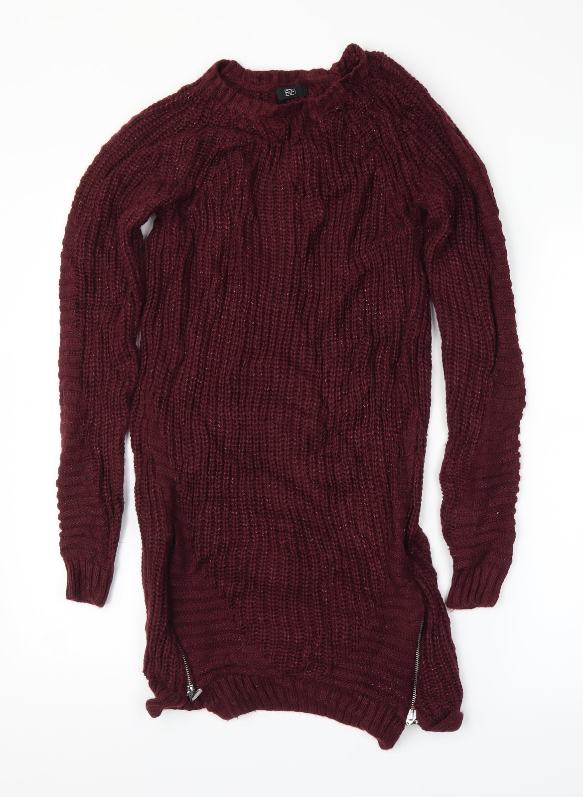 F&F Womens Purple   Pullover Jumper Size 8