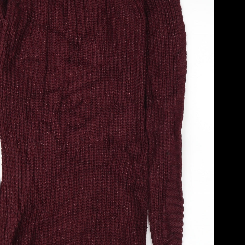F&F Womens Purple   Pullover Jumper Size 8