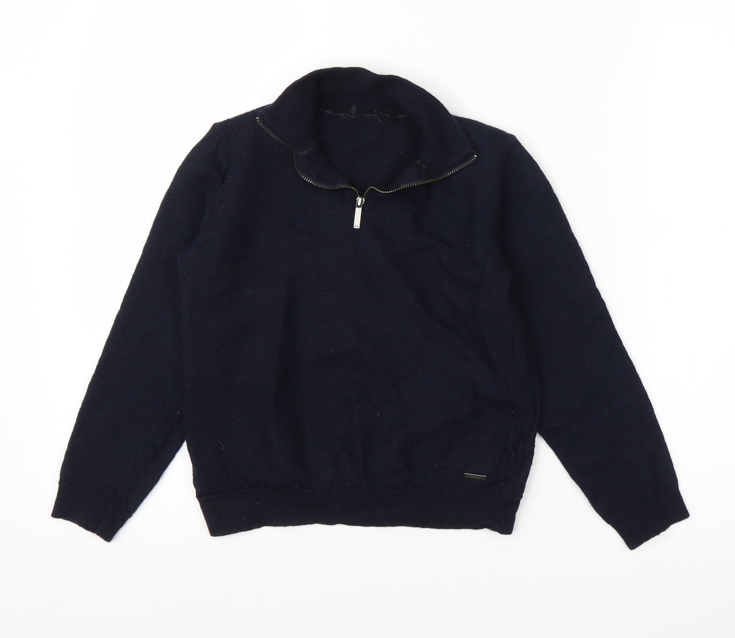 HUGO BOSS Boys Blue   Pullover Jumper Size 8-9 Years