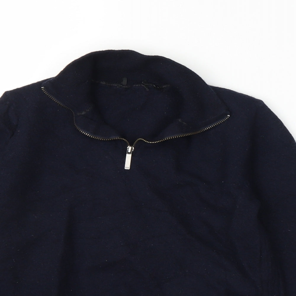 HUGO BOSS Boys Blue   Pullover Jumper Size 8-9 Years