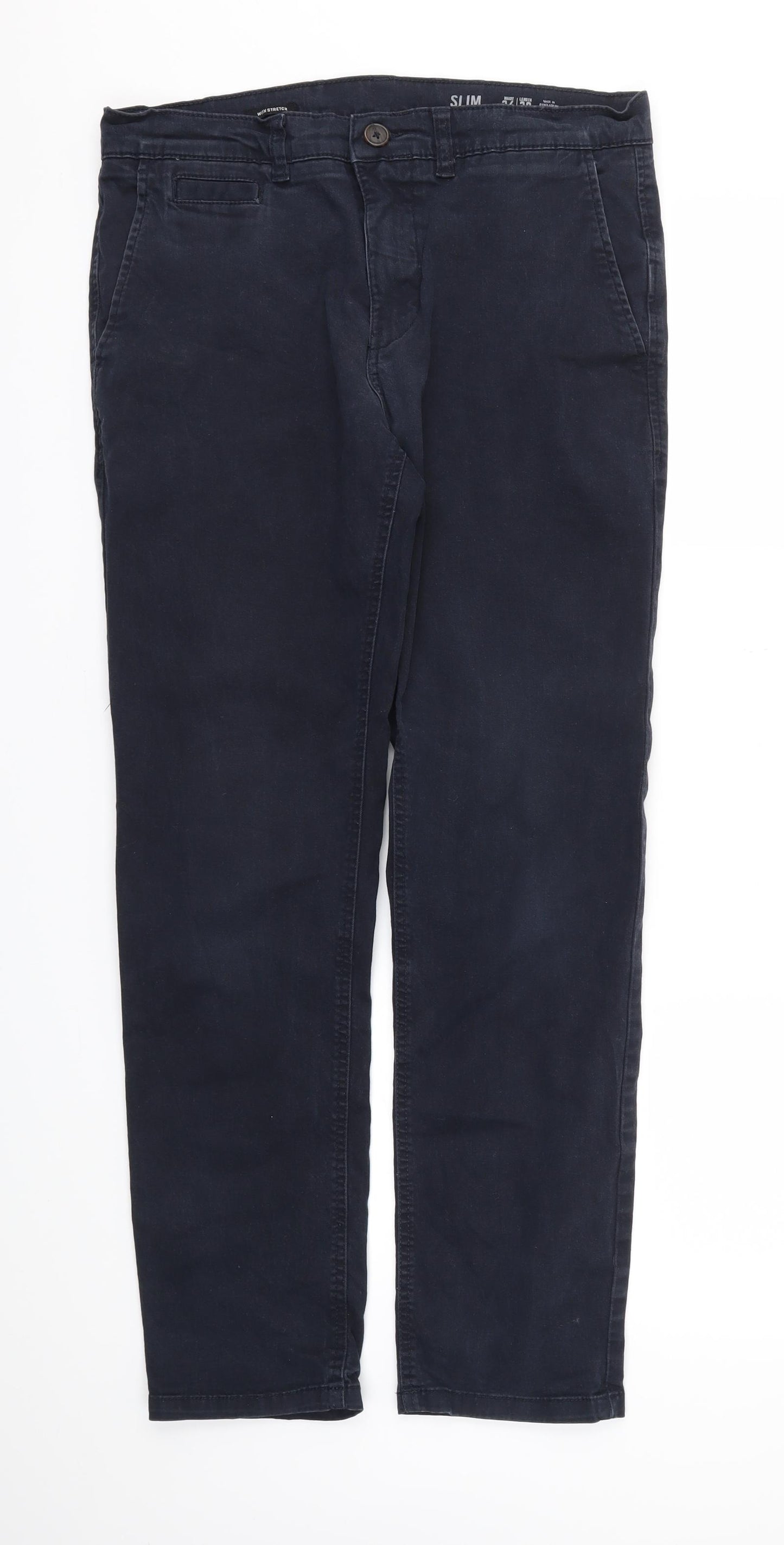 F&F Mens Blue   Trousers  Size 34 L32 in