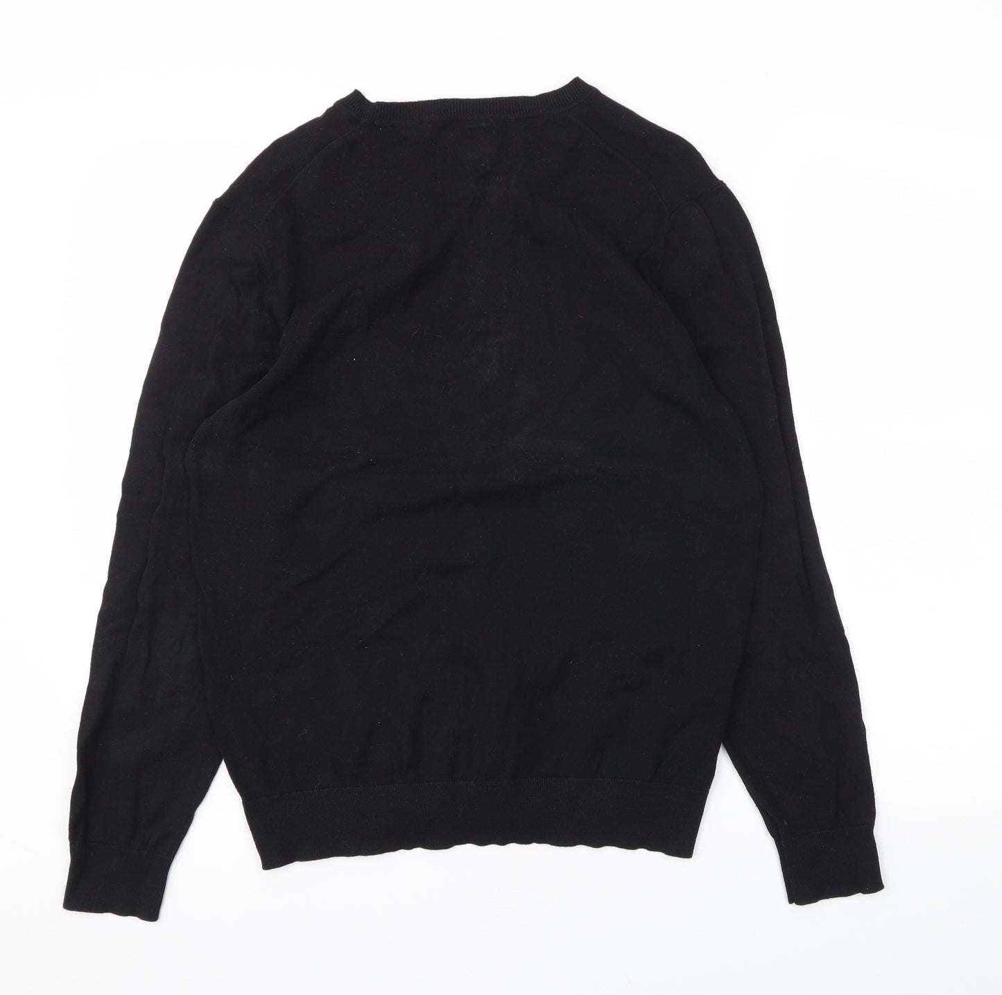 Burton Menswear Mens Black   Pullover Sweatshirt Size M