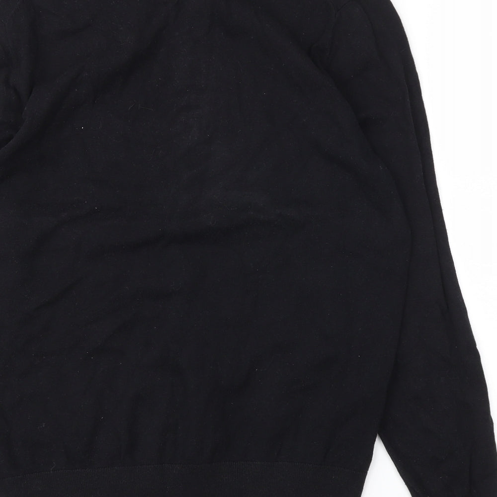 Burton Menswear Mens Black   Pullover Sweatshirt Size M