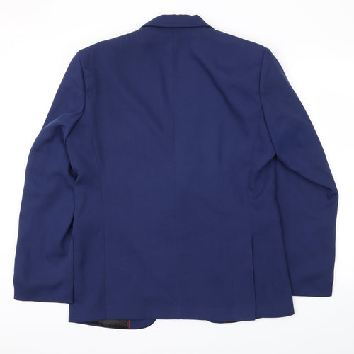 Preworn Mens Blue   Jacket Blazer Size 42