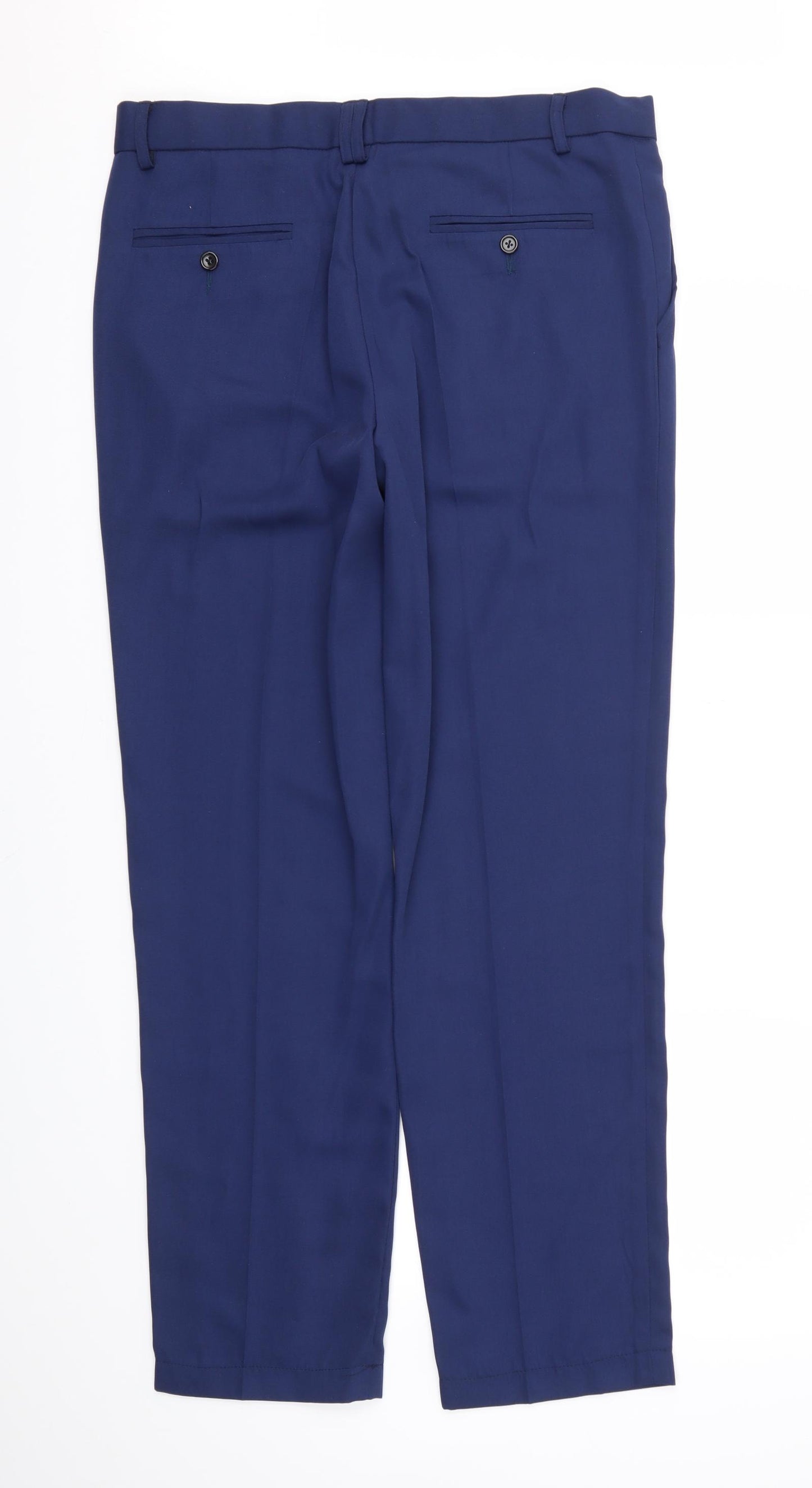 Preworn Mens Blue   Trousers  Size 36 L32 in