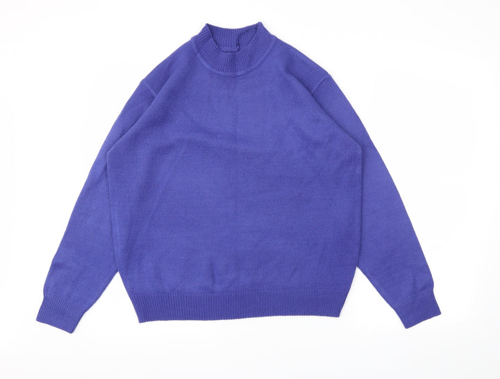 Damart Womens Purple   Pullover Jumper Size 14