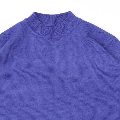 Damart Womens Purple   Pullover Jumper Size 14