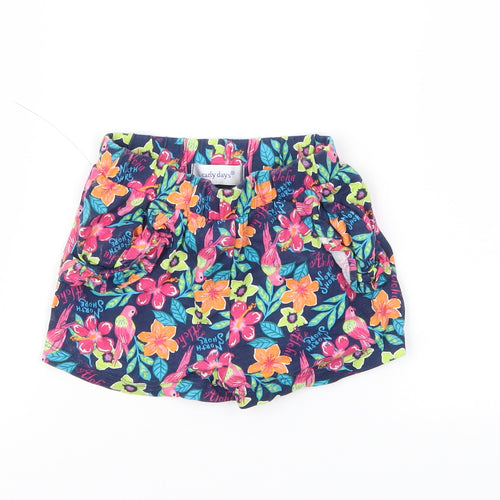 Earlydays Baby Multicoloured Floral  Capri Trousers Size 18-24 Months