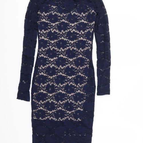Club L Womens Blue   A-Line  Size 6