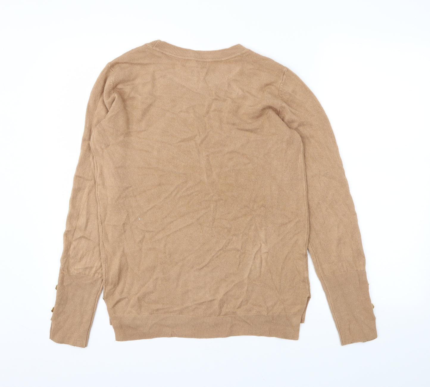 Primark Womens Beige Houndstooth  Pullover Jumper Size XS