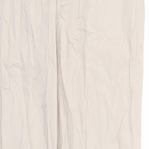 Wearhouse Womens Beige   Trousers  Size 10 L29 in