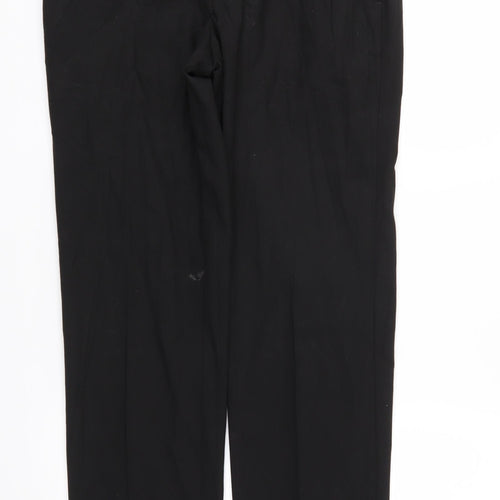 M&S Mens Black   Trousers  Size 30 L33 in