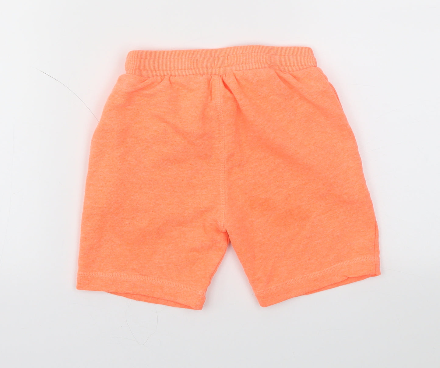 BOYS  Boys Orange   Sweat Shorts Size 6 Years