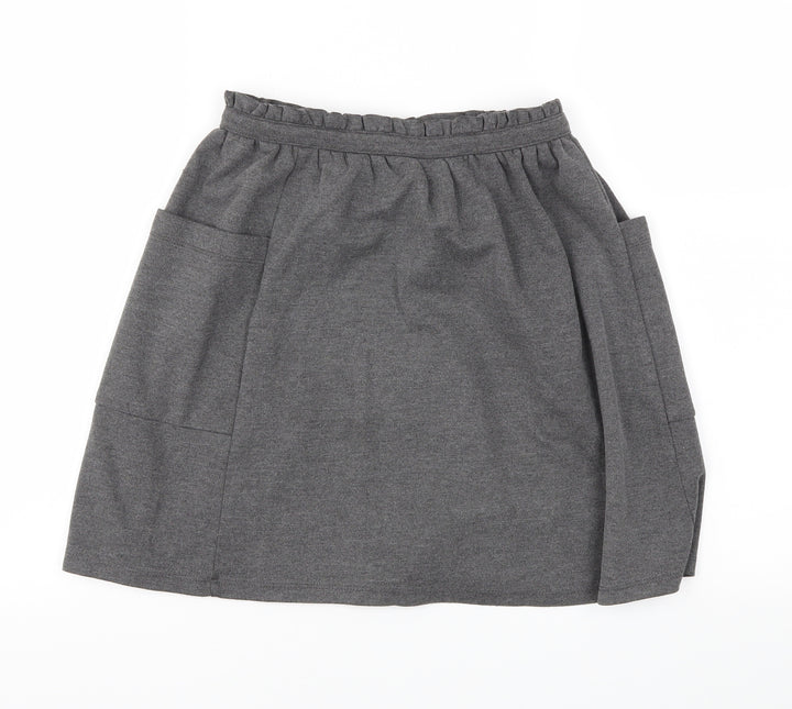 George Girls Grey   Flare Skirt Size 11-12 Years