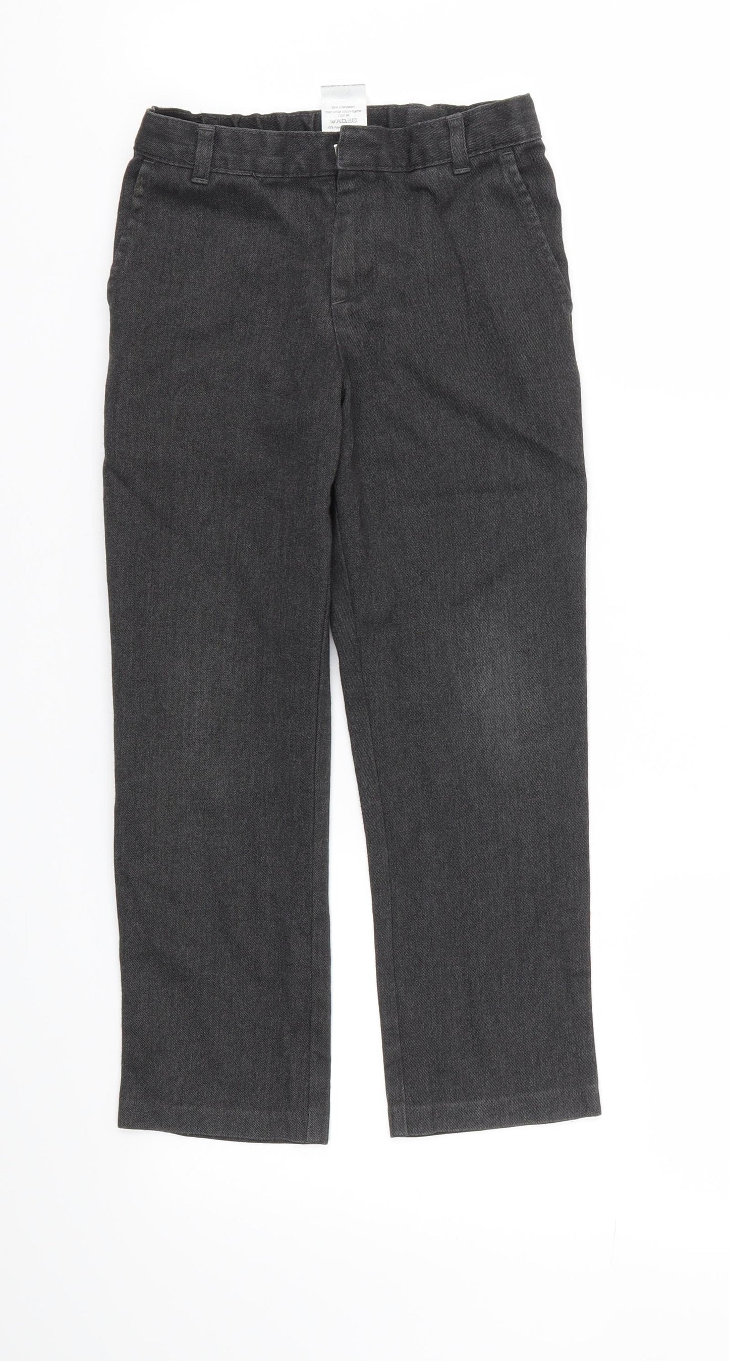 George Boys Grey   Jogger Trousers Size 6-7 Years