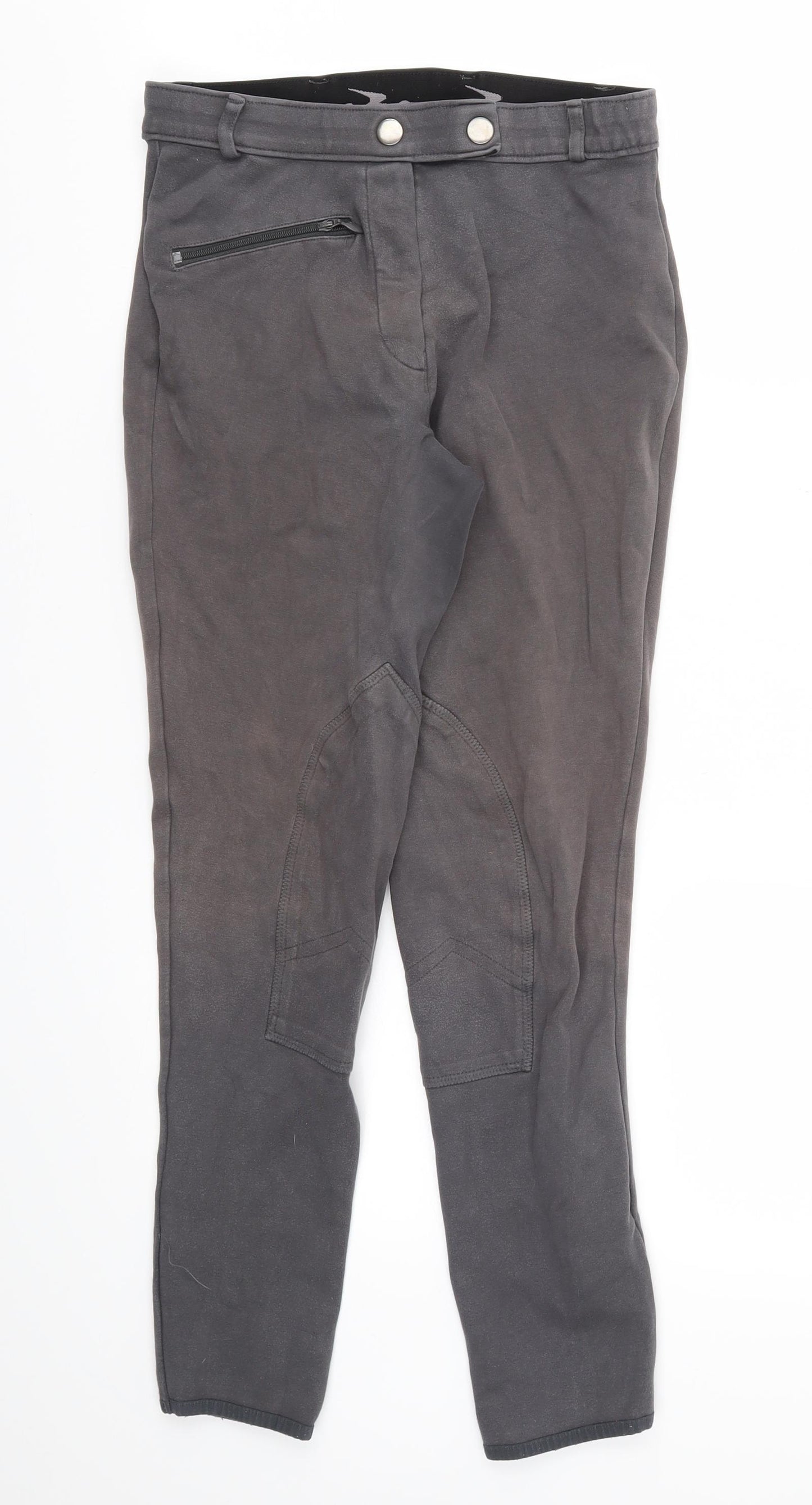 Preworn Womens Grey   Trousers  Size 26 in L27 in