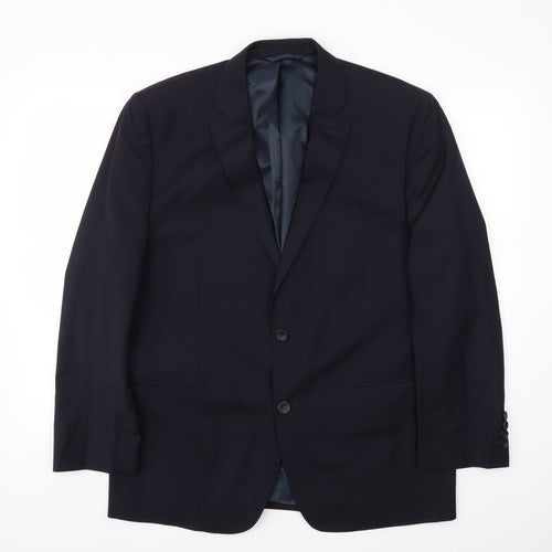 Preworn Mens Blue   Jacket Blazer Size 44