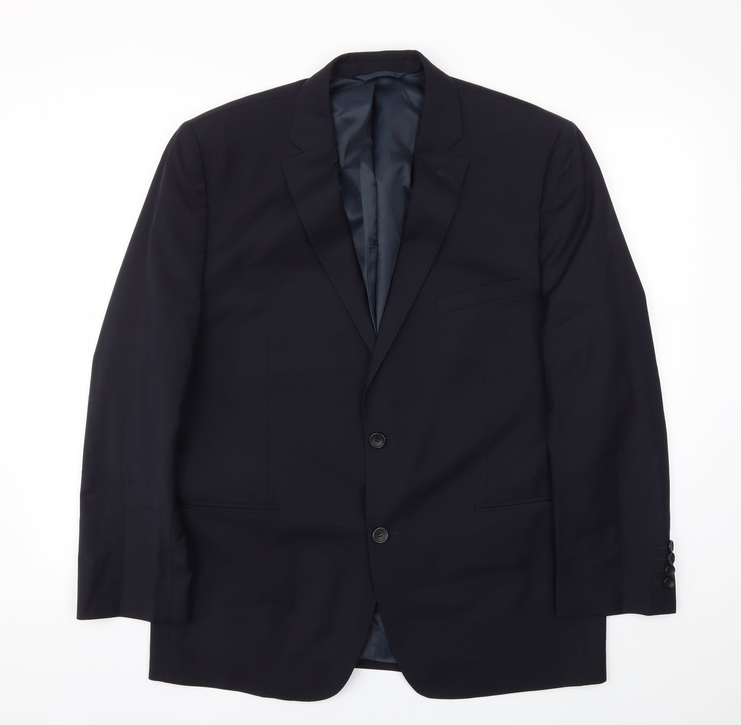 Preworn Mens Blue   Jacket Blazer Size 44