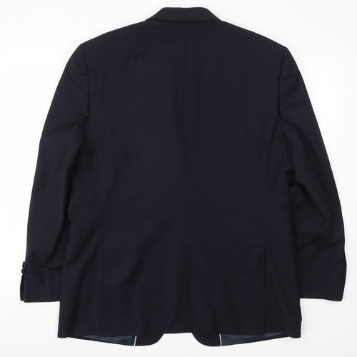 Preworn Mens Blue   Jacket Blazer Size 44