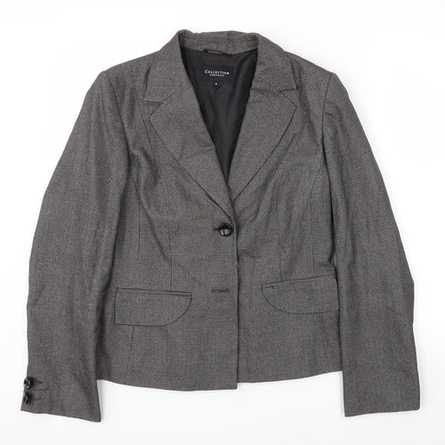Debehams Womens Brown   Jacket Blazer Size 14