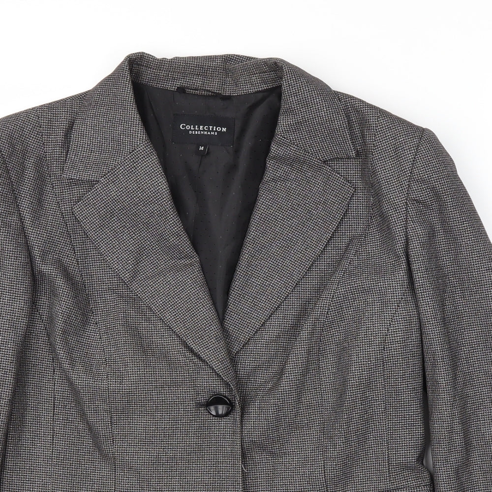 Debehams Womens Brown   Jacket Blazer Size 14