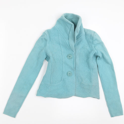 Bianca Womens Blue   Jacket  Size 10