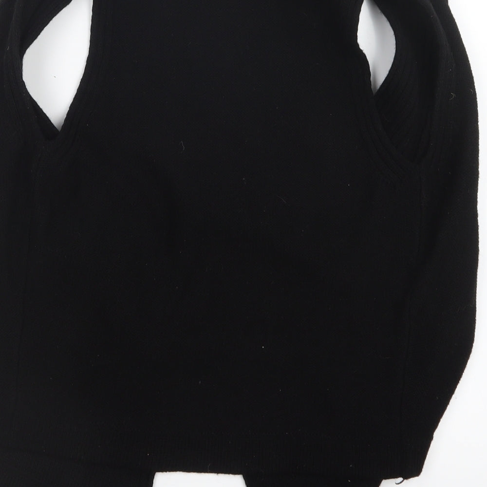 George Womens Black  Knit Cardigan Jumper Size 8