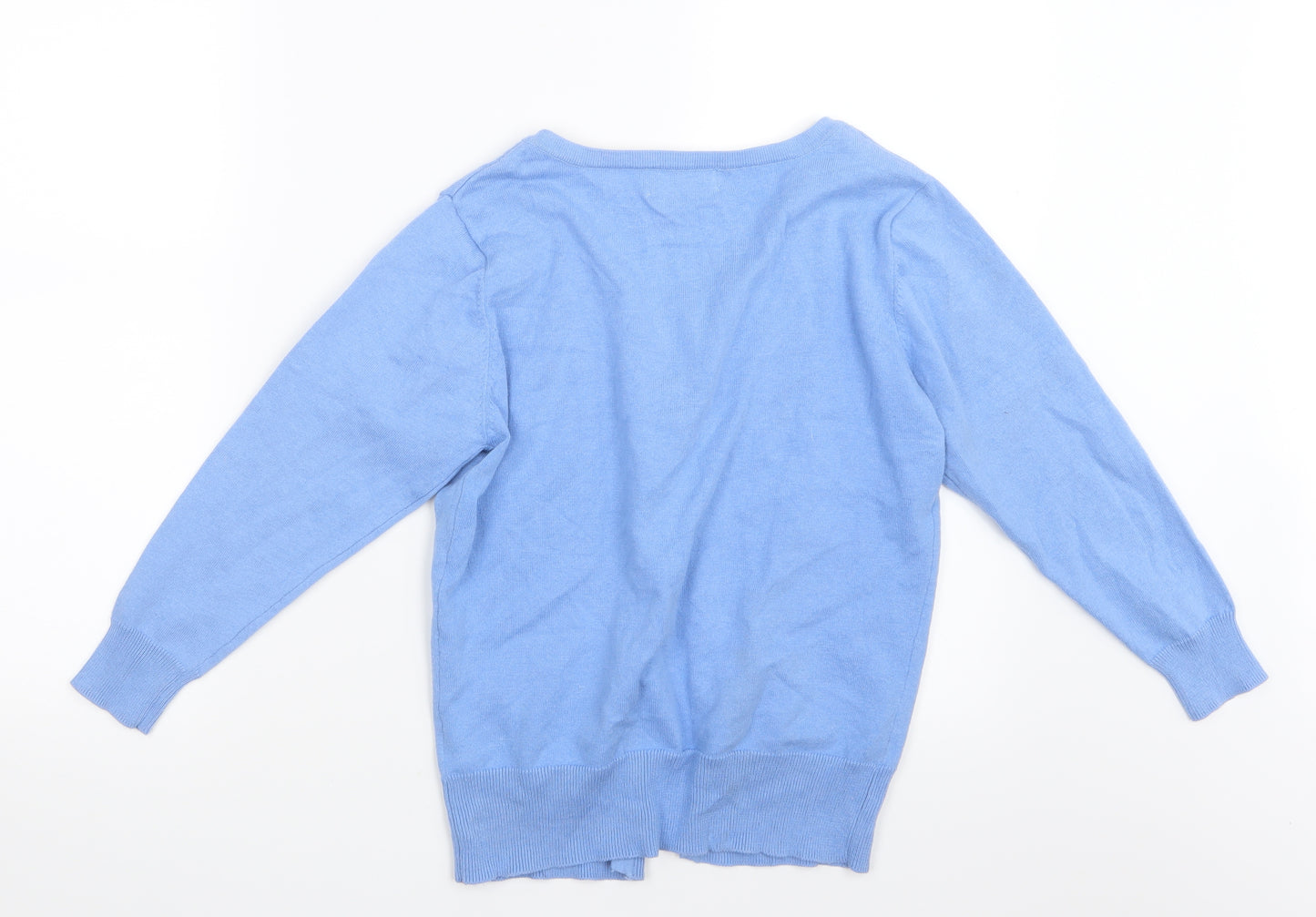 Atmosphere Womens Blue  Knit Cardigan Jumper Size 14